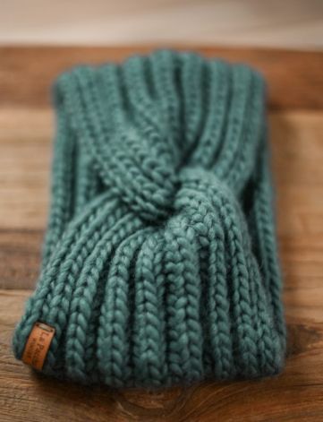 Woolen Headband IRENA - 100% wool
