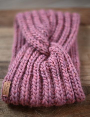 Woolen Headband ERIKA - 100% wool