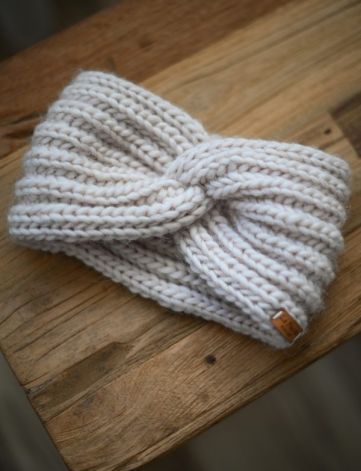 Woolen Headband ANIELA - 100% wool